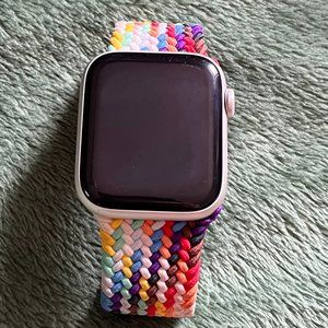 Apple Pride Edition Braided Solo Loop Band for Apple Watch